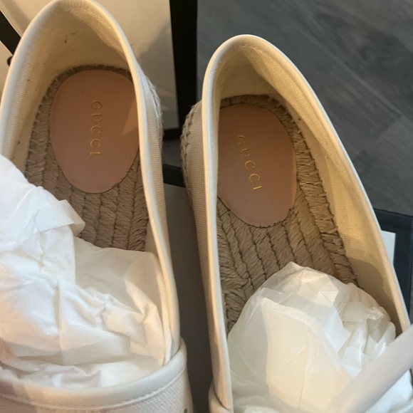 Gucci logo canvas espadrilles - Picture 4 of 5